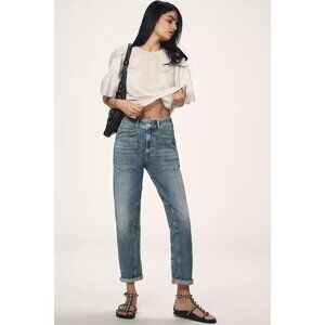 Anthropologie Pilcro The Wanderer Mid-Rise Relaxed Jeans WOMENS SIZE 27